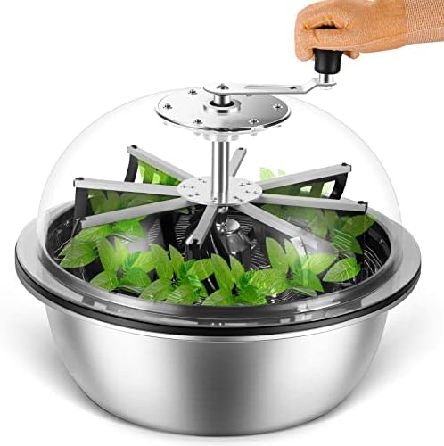 19-Zoll Bud Leaf Bowl Trimmer mit gedrehtem Spin-Schnitt für hydroponische Pflanzen mit scharfen Edelstahlklingen  |   Bonsai-Werkzeuge Bonsai-Werkzeuge Bonsai-Werkzeuge