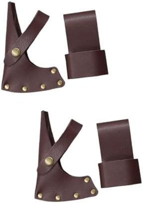 2 Sets Werkzeuge Camping Zubehör Leder Holster Professionelle Abdeckung Axt Abdeckung Hüllen Werkzeuge Pu  |   Gartenäxte Gartenäxte Gartenäxte