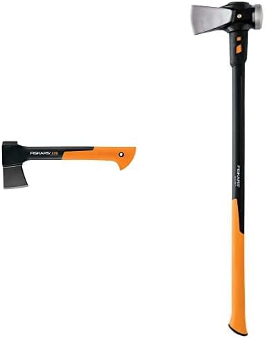 378501-1002 X7 Axt, 14 Zoll, Schwarz/Orange Isocore Maul, 36-Zoll (751110-1003)  |   Gartenäxte Gartenäxte Gartenäxte