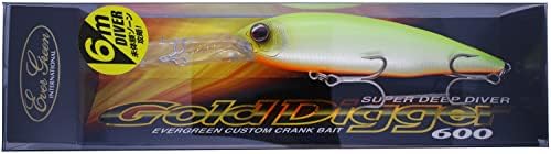 Evergreen Gold Digger 6 Crankbait 4,3 Zoll (11 cm), 1,1 Unzen (32,5 g)  |   Pfahlheber Pfahlheber Pfahlheber