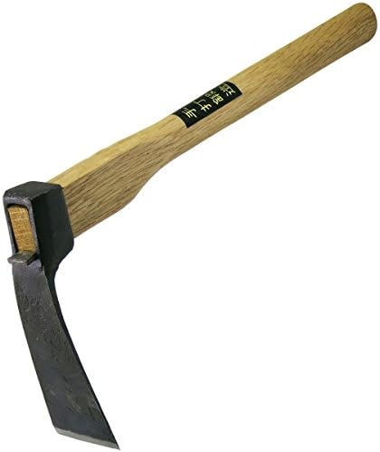 Handgeschmiedete 13344 Einhand-Hacke, klein 39 cm (15,4 Zoll) Griff  |   Gartenhacken Gartenhacken Gartenhacken