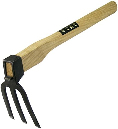 Handgeschmiedete Handhacke, Drei echte 39 mm Muster 7 mm 13341  |   Gartenhacken Gartenhacken Gartenhacken